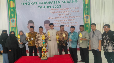 STQ ke XIX Tingkat Kabupaten Subang Ditutup, Ponpes As-syifa Sagalaherang Juara
