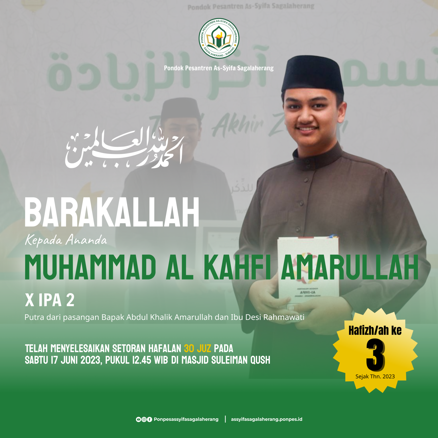 m-kahfi-amarullah-pondok-pesantren-assyifa-sagalaherang-subang